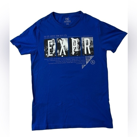 Express Other - Y2K Express New York City Graphic Shirt Size Medium